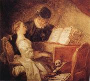 Jean Honore Fragonard, The Music Lesson